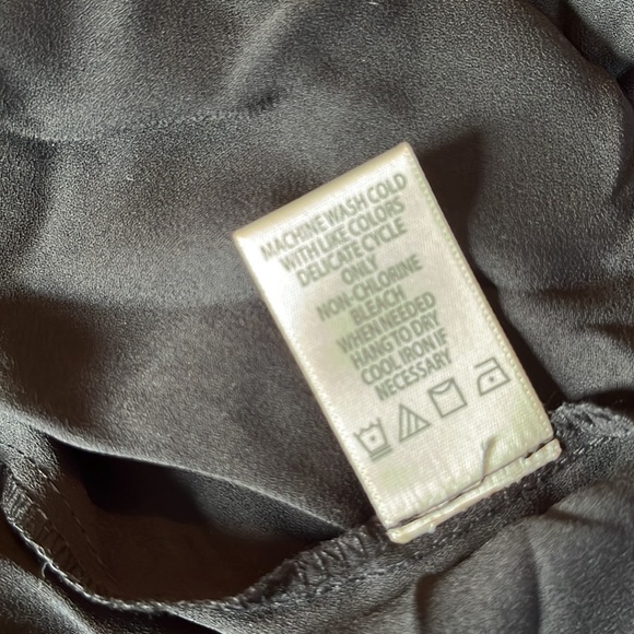 MAX STUDIO Size XL Dark Floral Romantic Dress Pintuck Floral Overlay $138 NEW - Picture 14 of 16